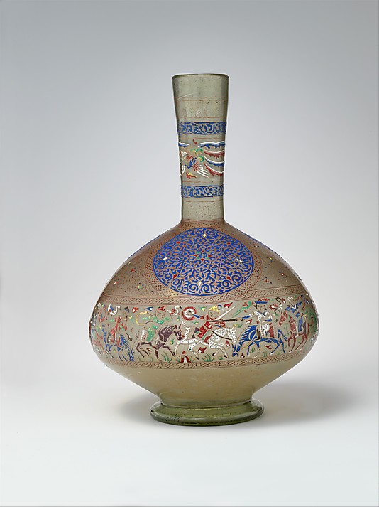 A Mosque Lamp by Galle